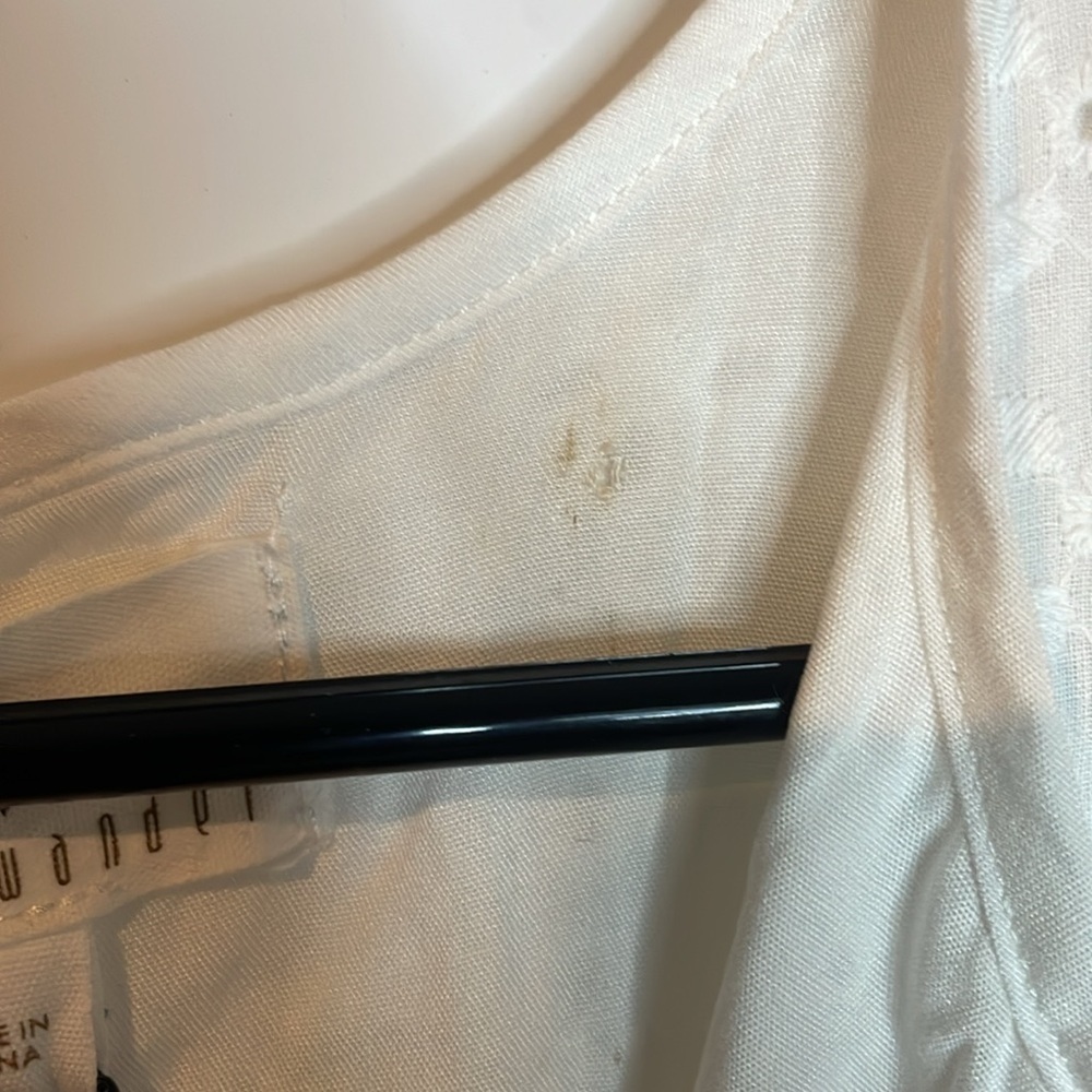 Lost + Wander NWT Everlasting Long Sleeve Cotton Eyelet Cottagecore Dress - Picture 9 of 9